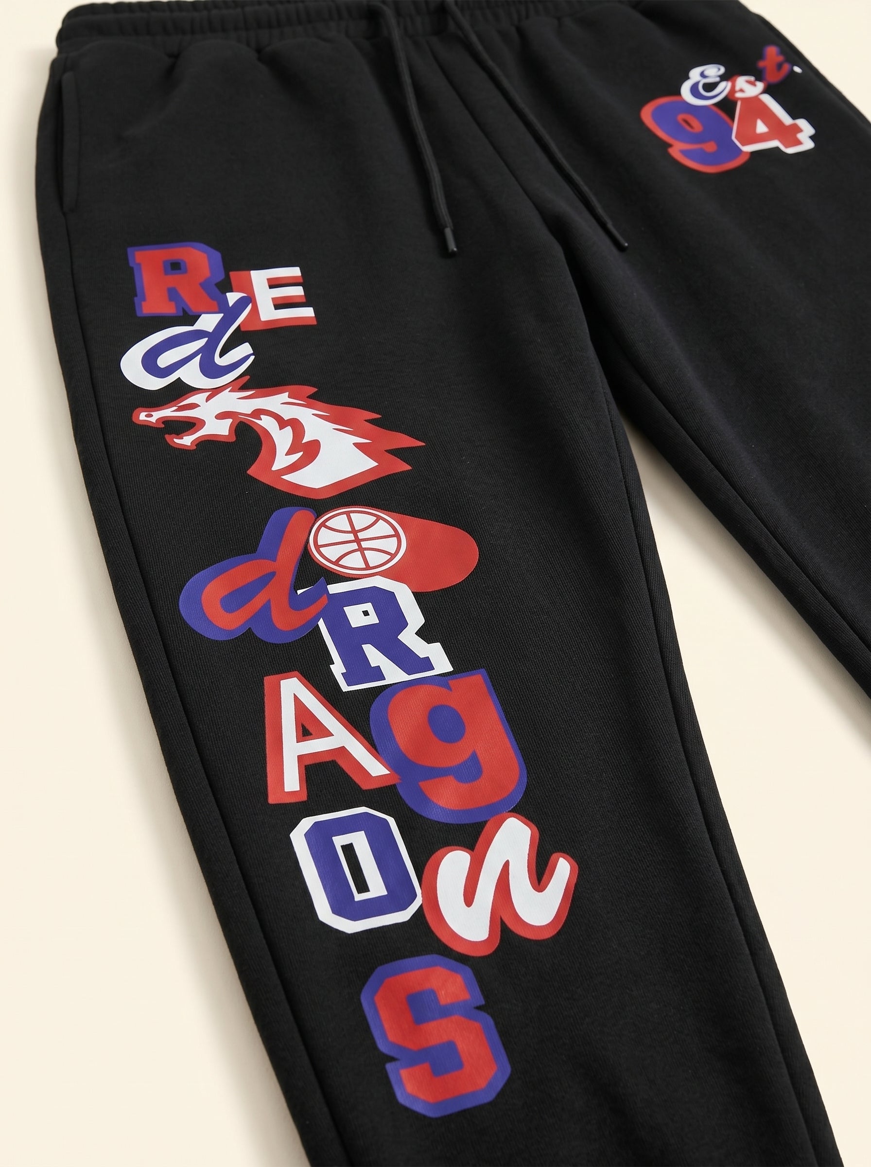 Bahçeşehir Red Dragons Siyah Eşofman Altı