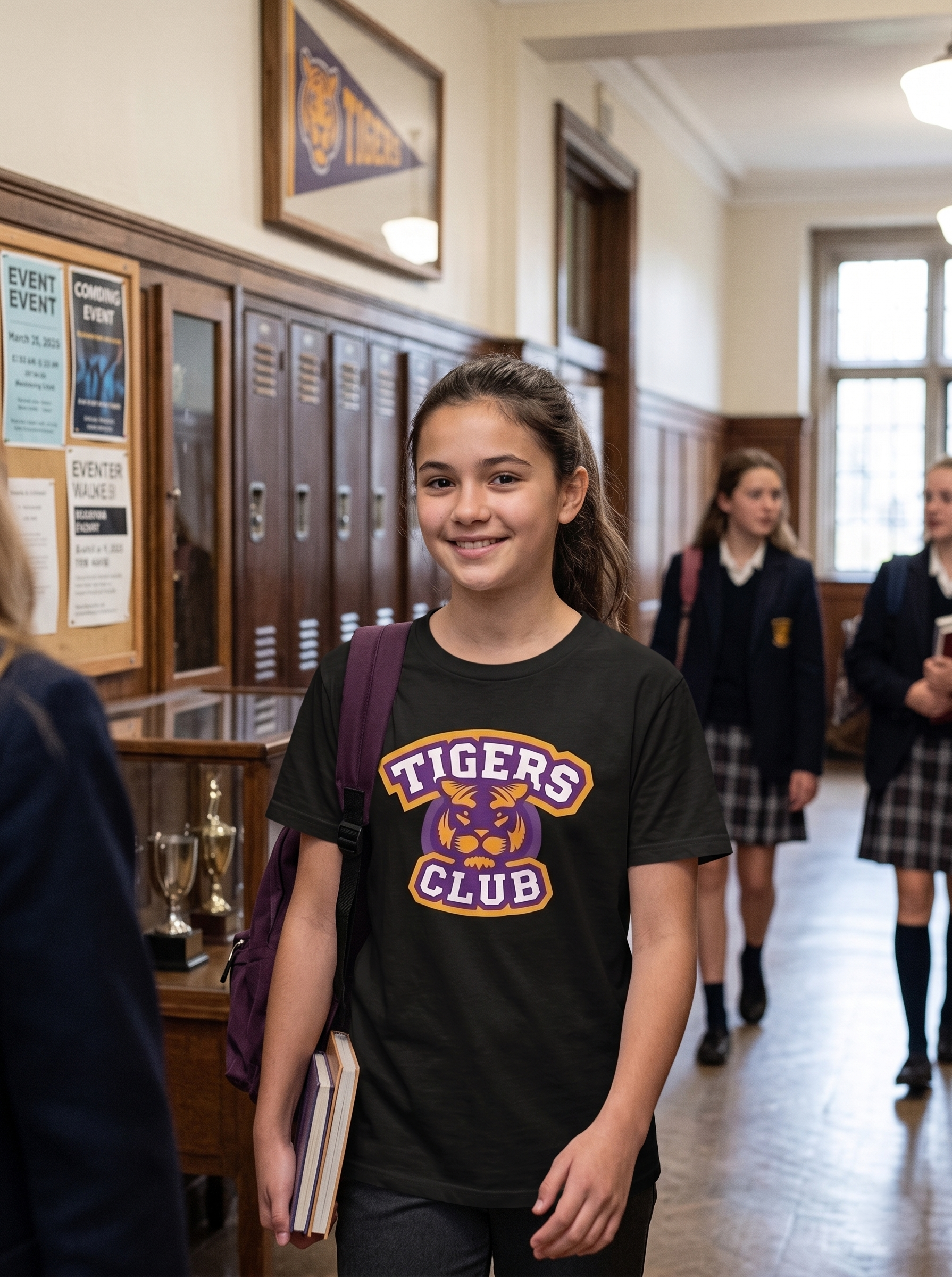 Tigers Club Baskılı T-Shirt