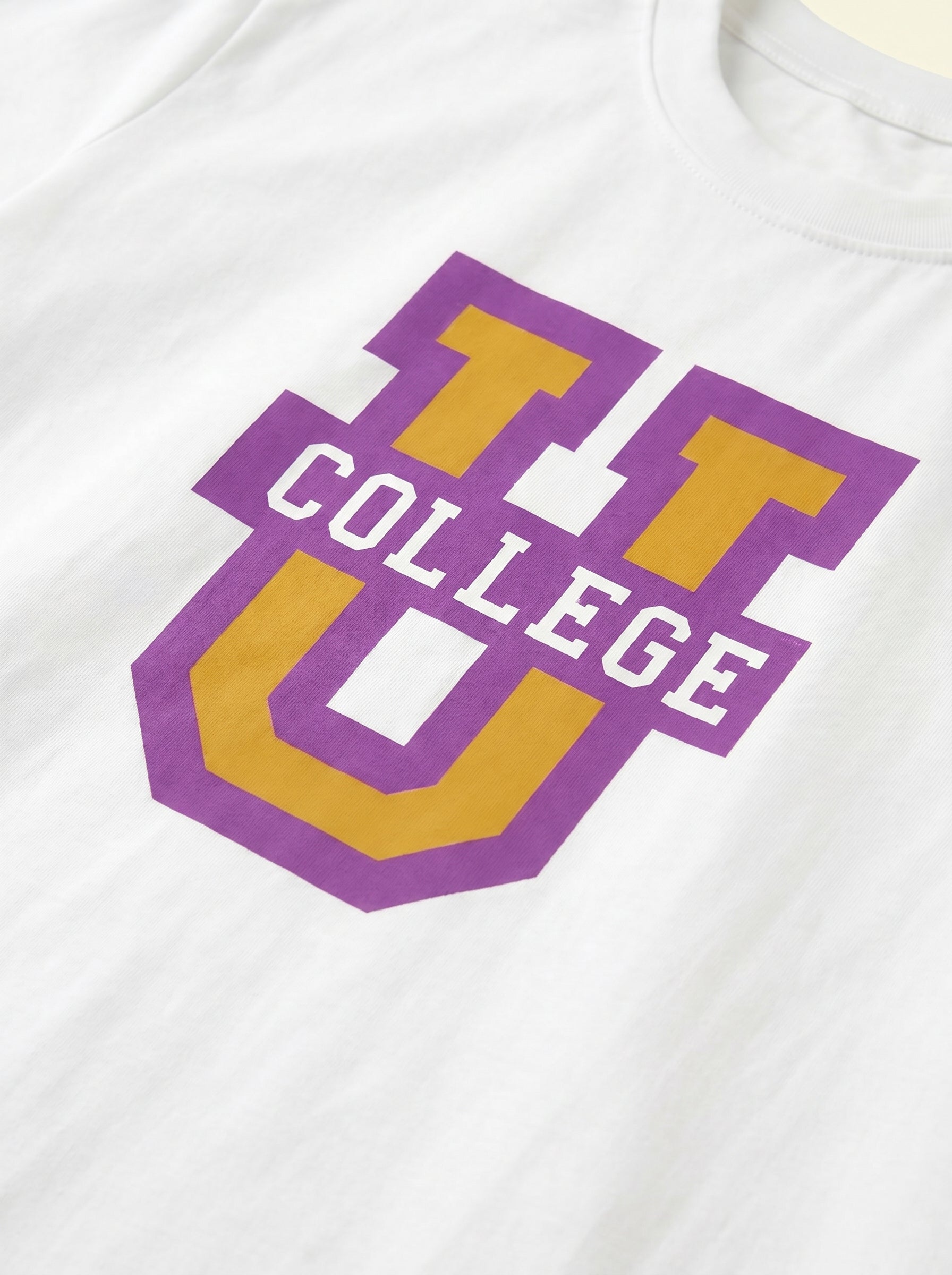 U-College Baskılı T-Shirt