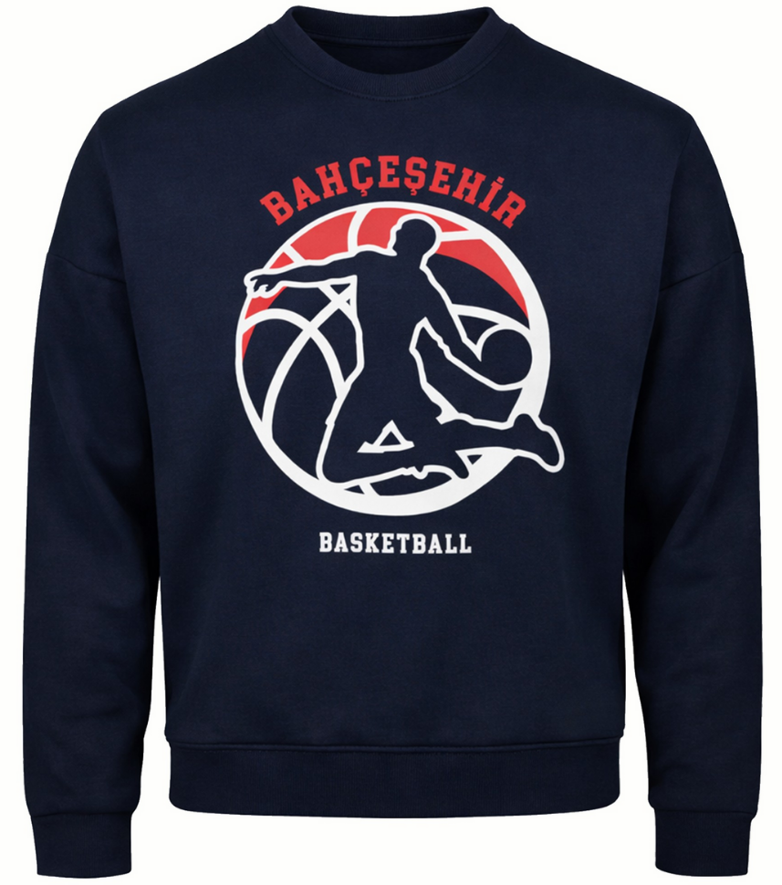 Bahçeşehir Koleji Basketball Slam Dunk Sweatshirt