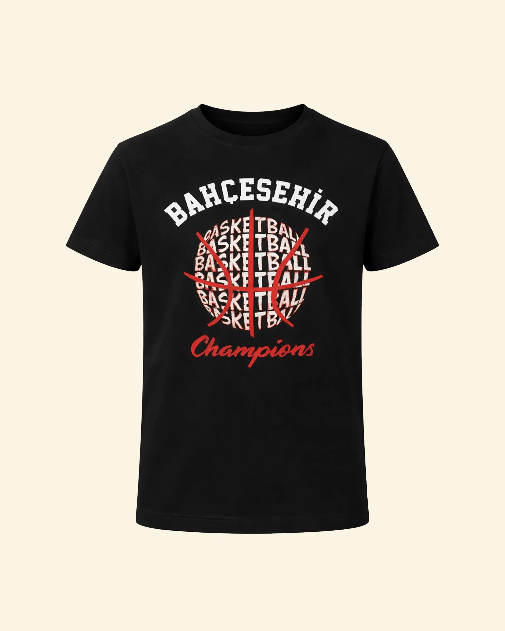 BK Basketball Champion Siyah T-Shirt