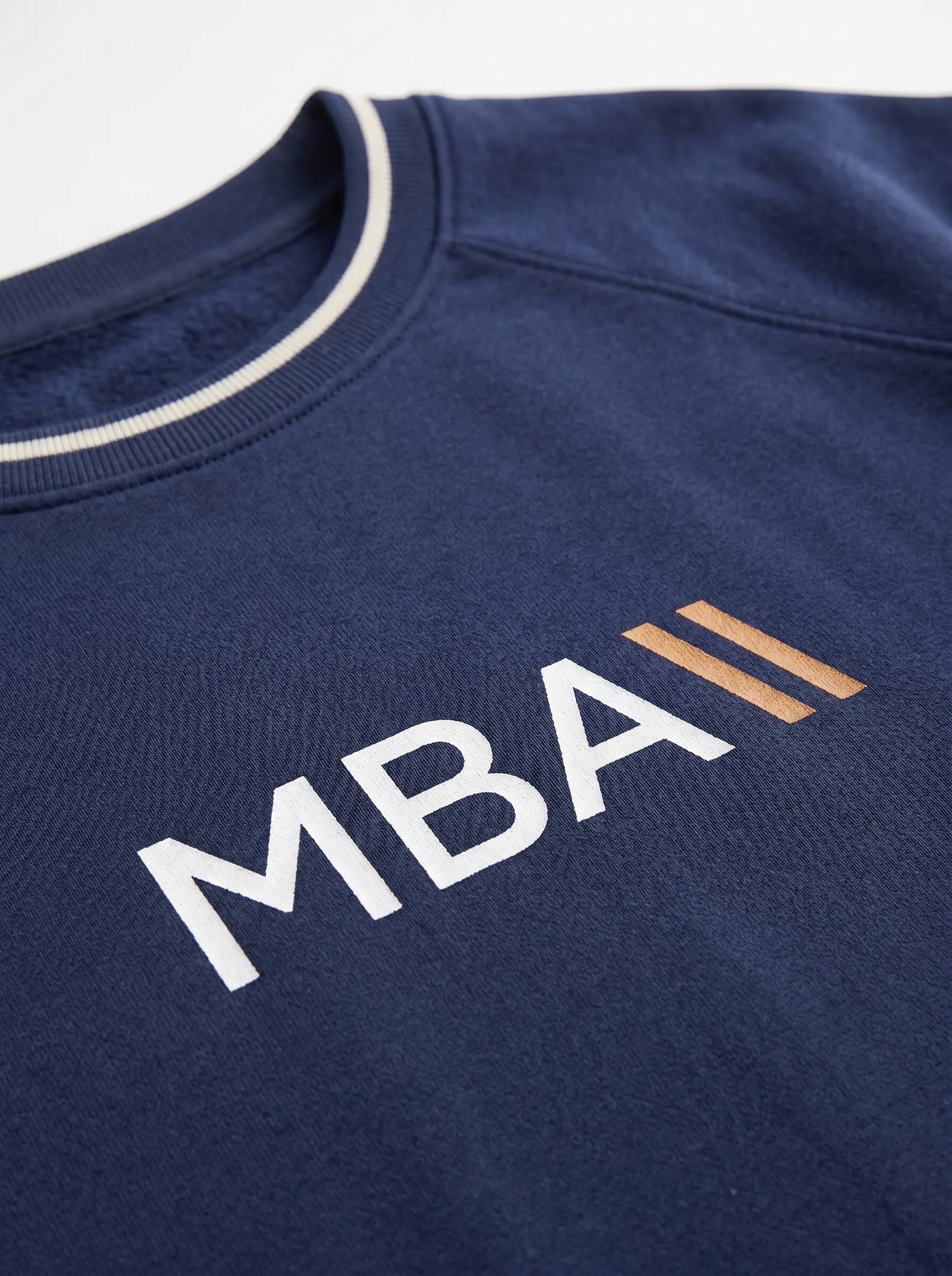 MBA Logo Baskılı Sweatshirt