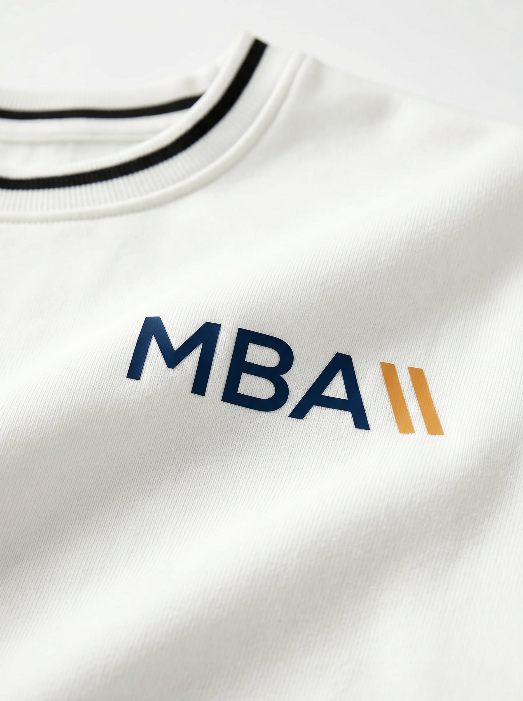 MBA Logo Baskılı Sweatshirt