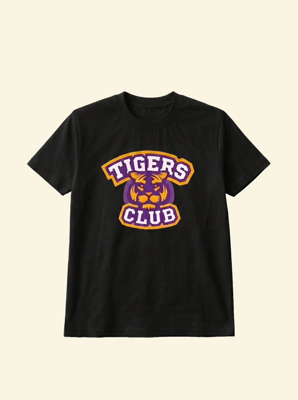 Tigers Club Baskılı T-Shirt