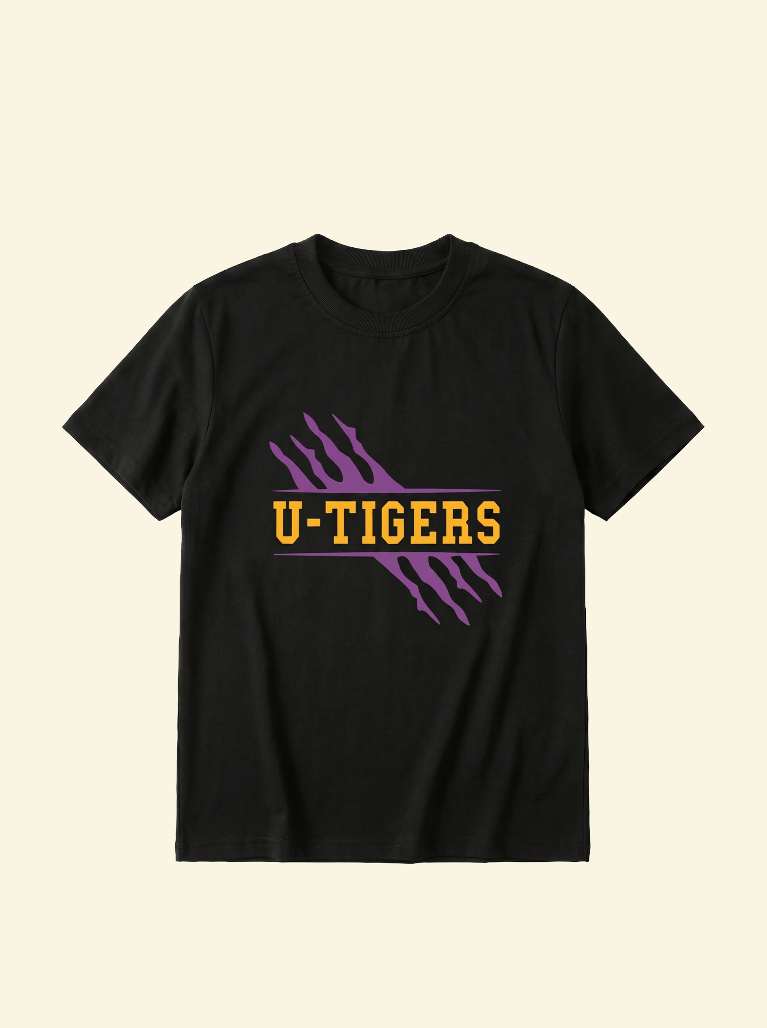 U-Tigers Baskılı T-Shirt