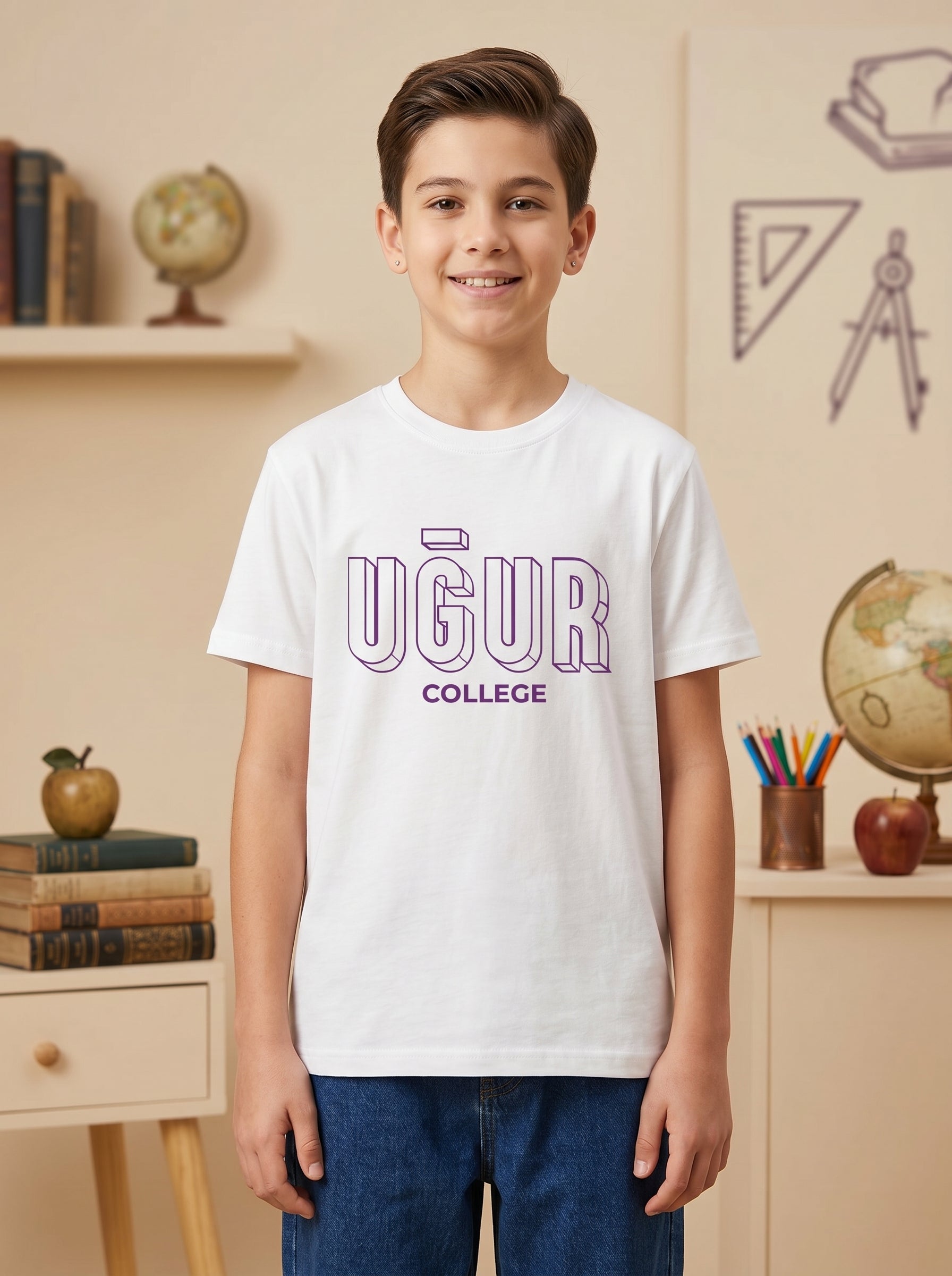 Uğur College Baskılı T-Shirt