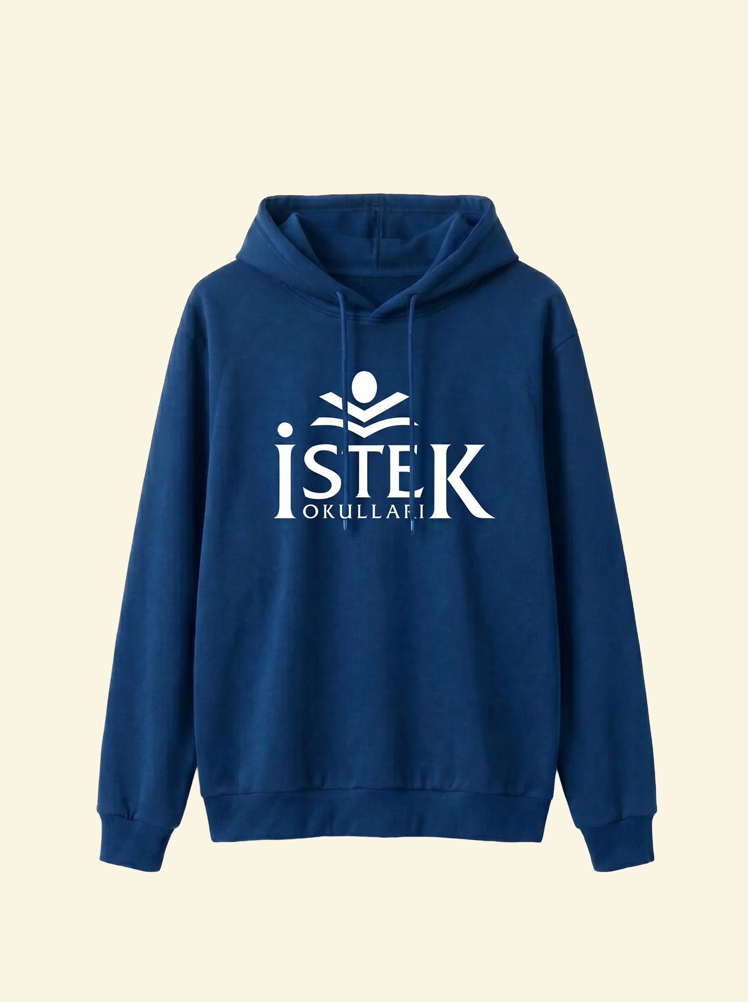 İstek Okulları Logo Baskılı Kapüşonlu Sweatshirt