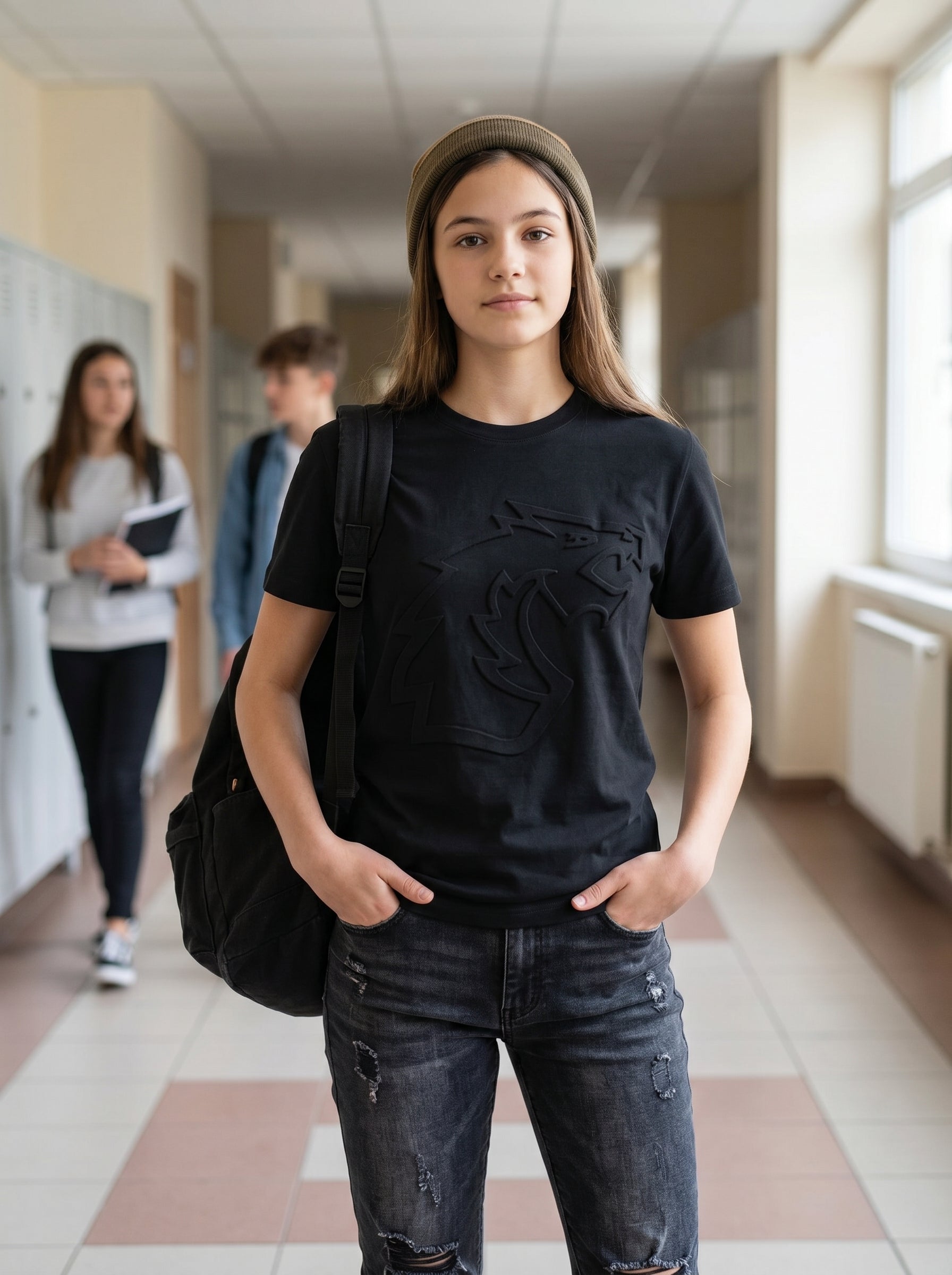 Bahçeşehir Yeni Sezon Red Dragons Kabartmalı T-Shirt