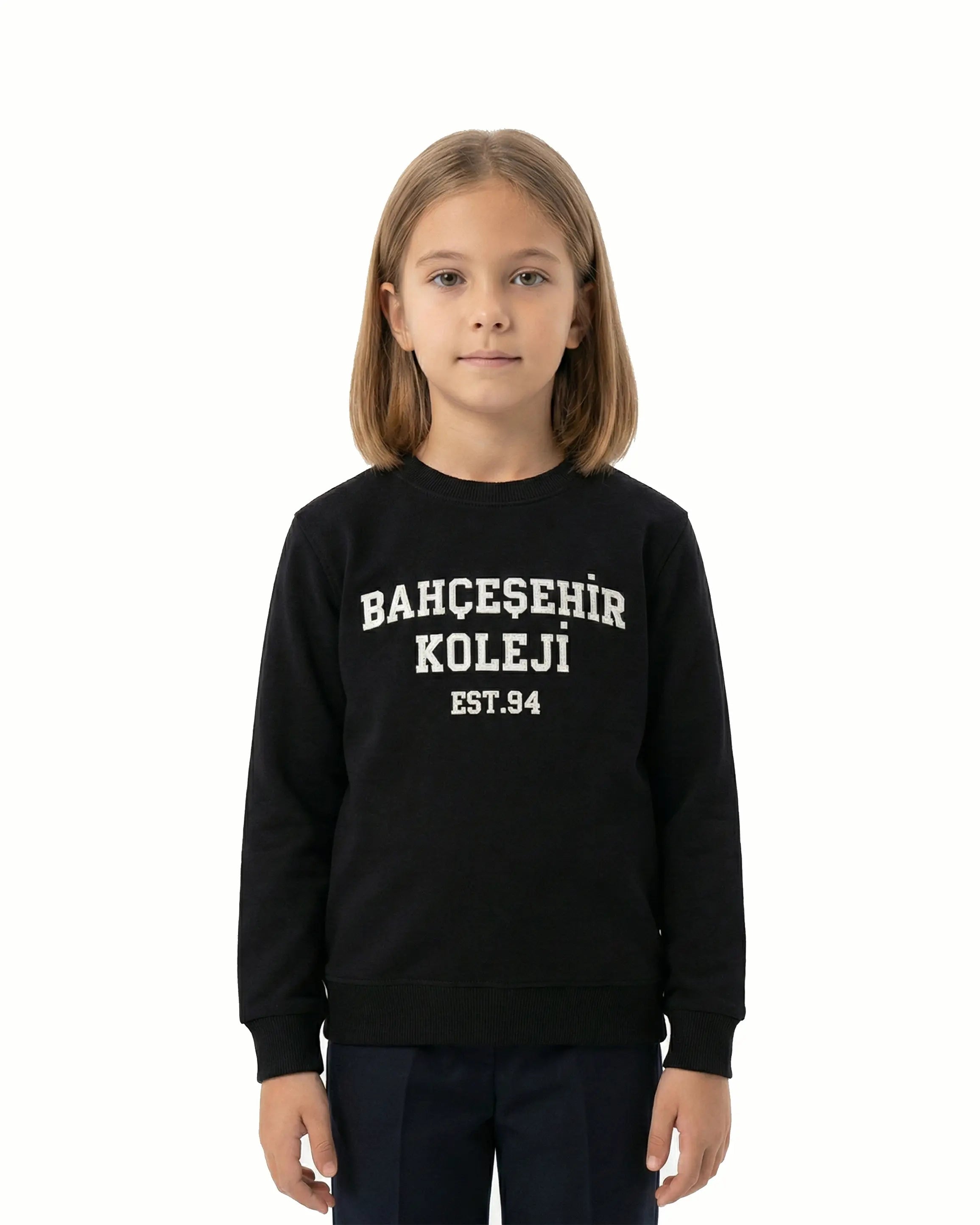 Bahçeşehir Koleji EST94 Siyah Sweatshirt bigkeepcollection