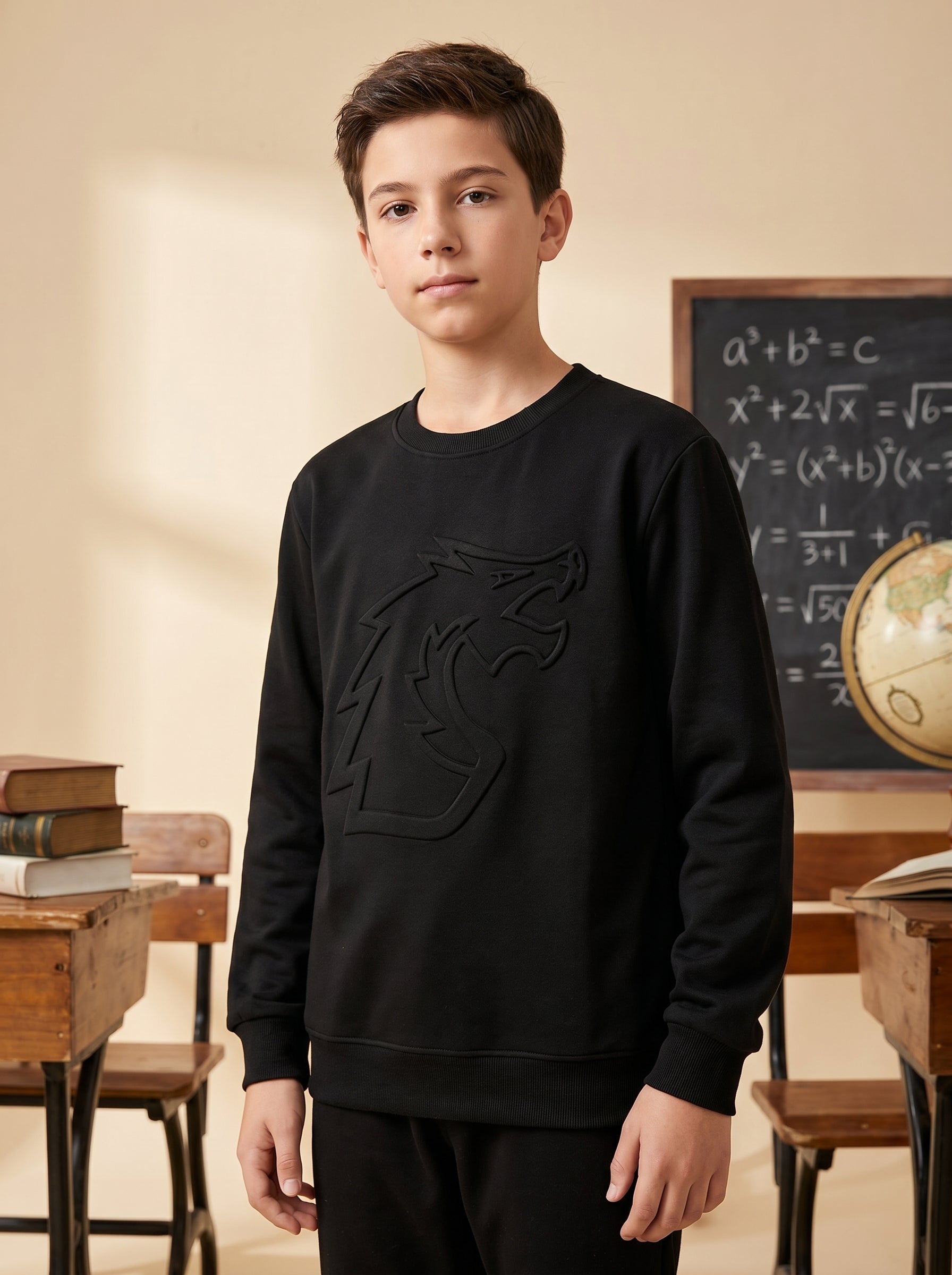 Bahçeşehir Yeni Sezon Red Dragons Kabartmalı Sweatshirt