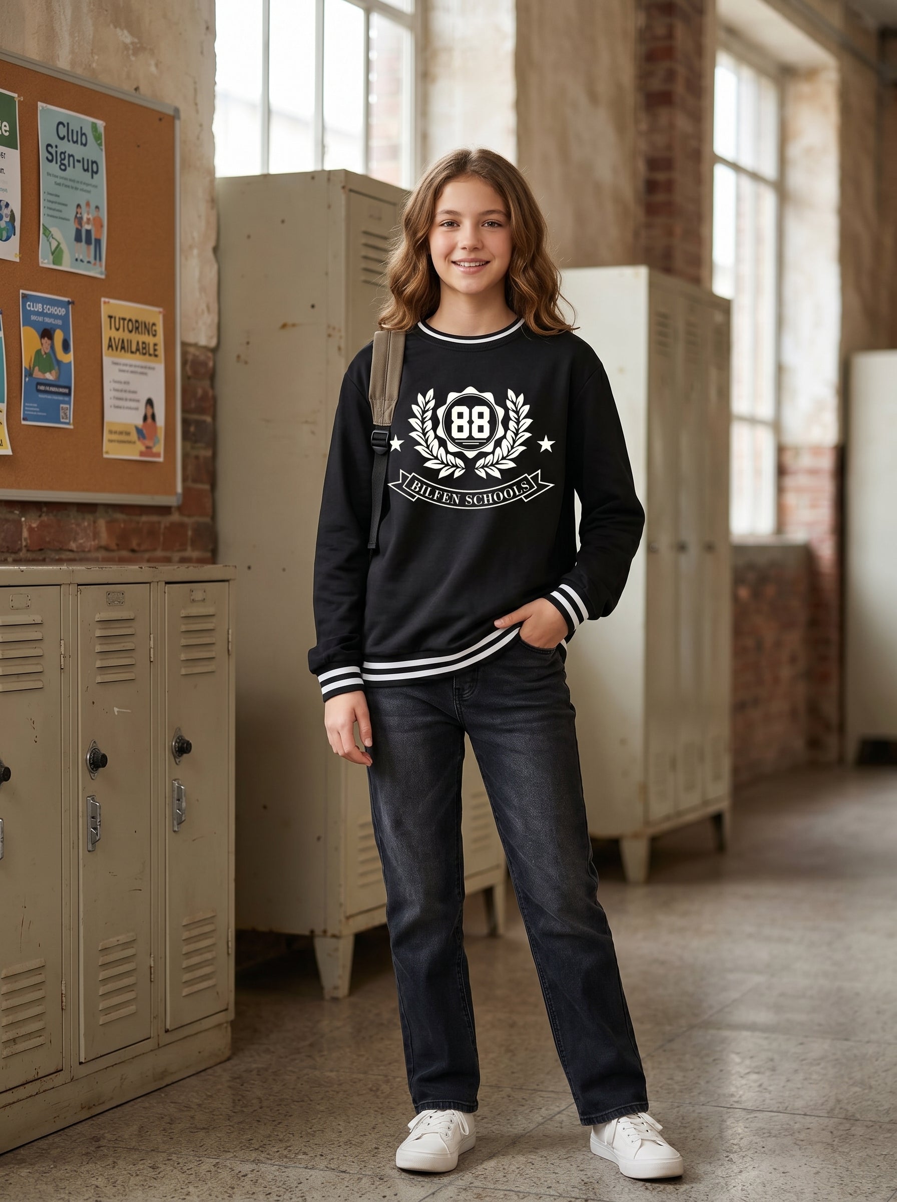 Bilfen Schools 88 Baskılı Sweatshirt