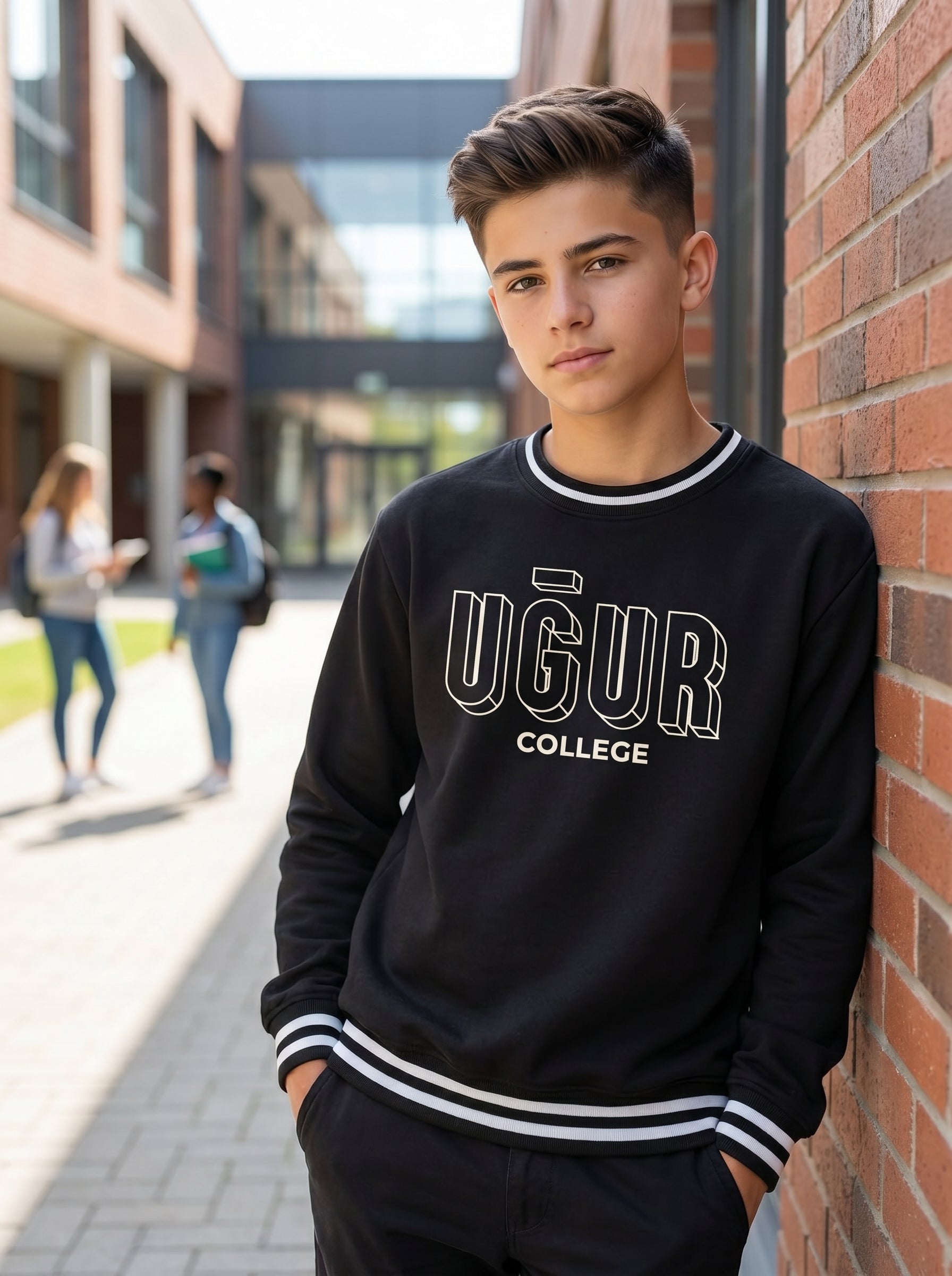Uğur College Baskılı Sweatshirt