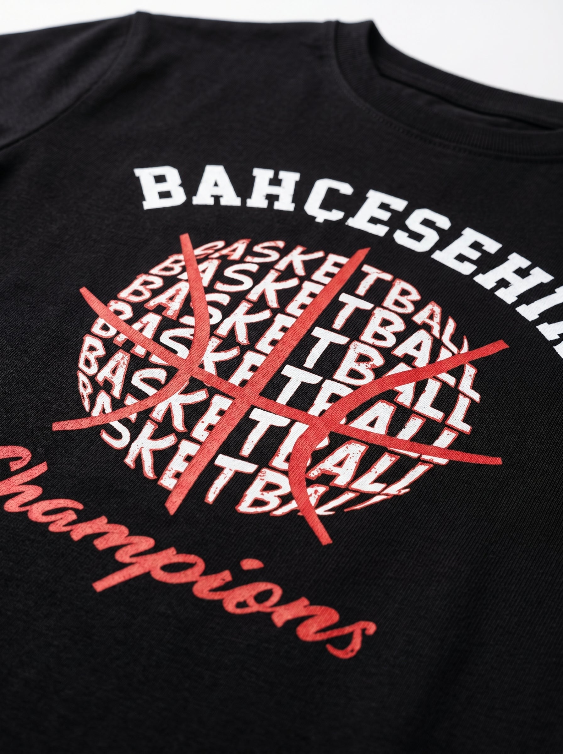 BK Basketball Champion Siyah T-Shirt
