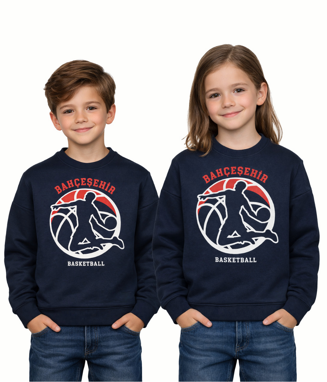 Bahçeşehir Koleji Basketball Slam Dunk Sweatshirt