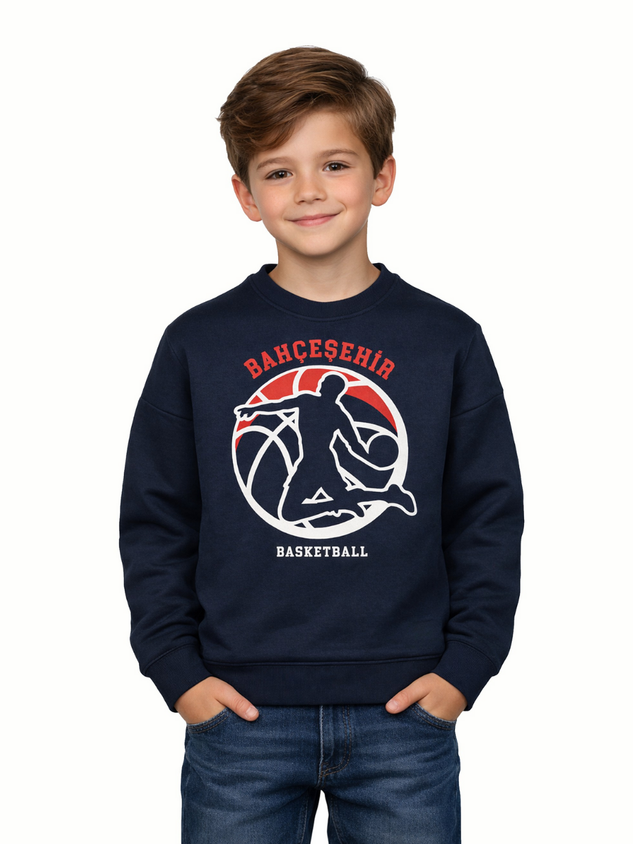 Bahçeşehir Koleji Basketball Slam Dunk Sweatshirt