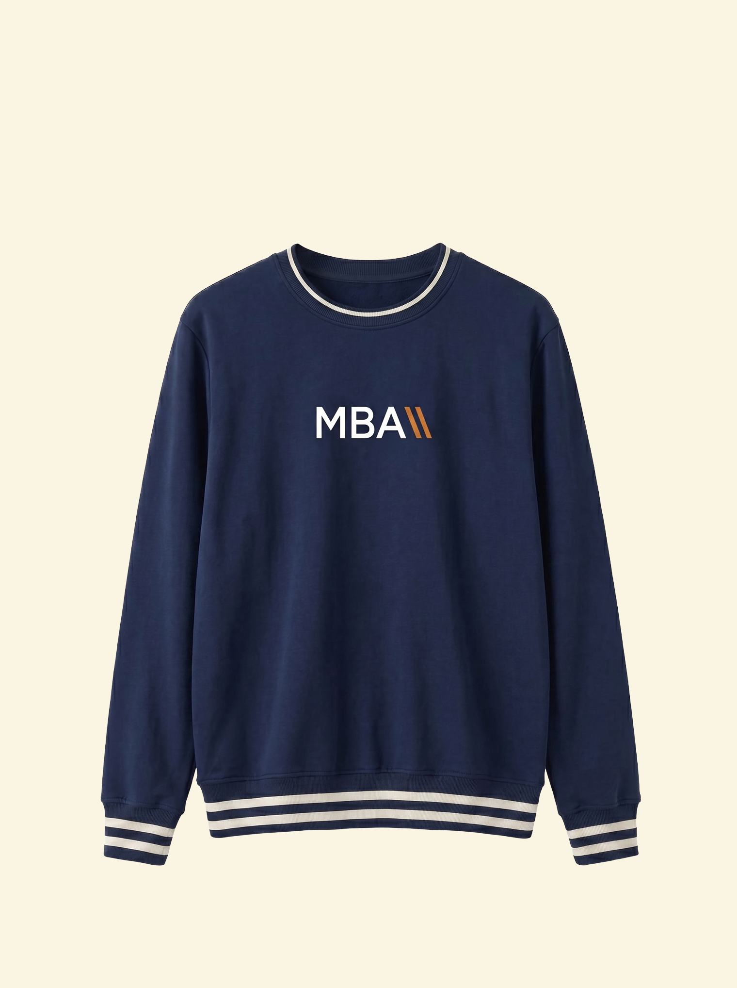 MBA Logo Baskılı Sweatshirt
