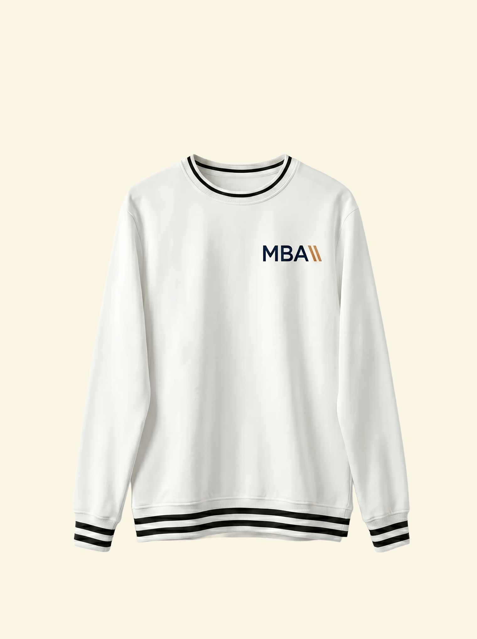 MBA Logo Baskılı Sweatshirt