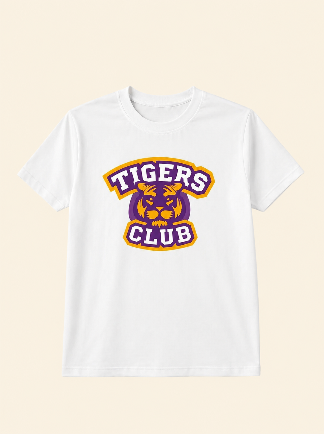 Tigers Club Baskılı T-Shirt