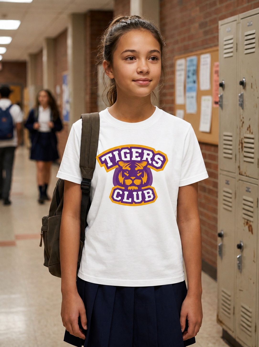 Tigers Club Baskılı T-Shirt