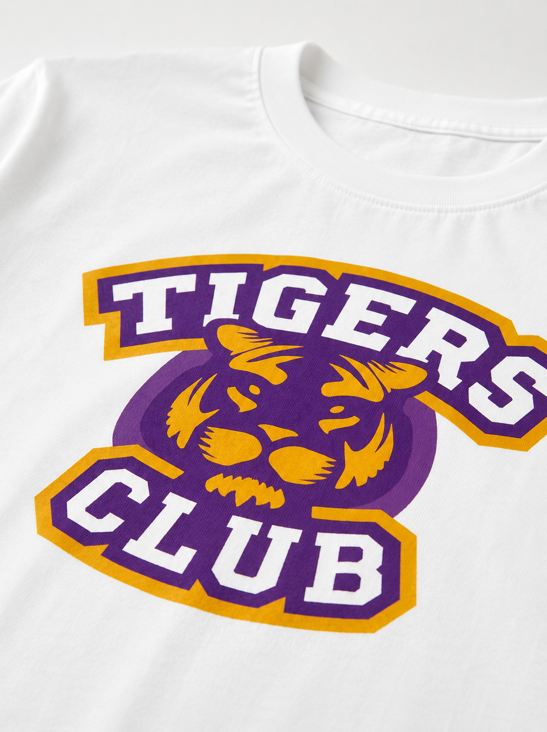 Tigers Club Baskılı T-Shirt