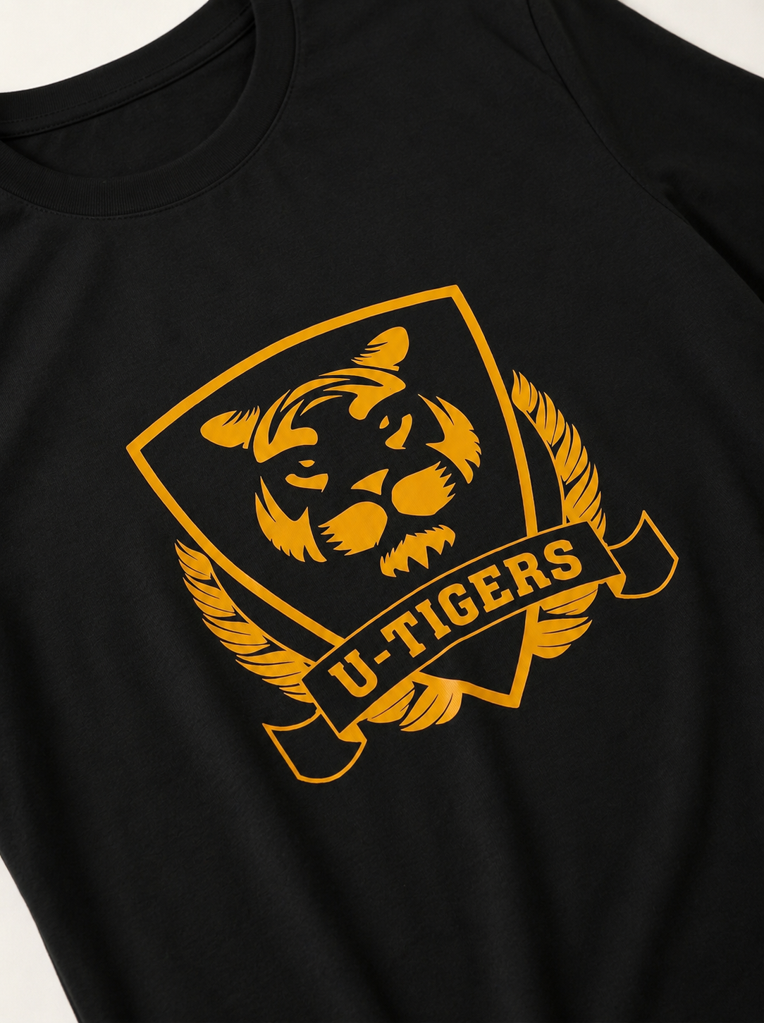 U-Tigers Logo Baskılı T-Shirt