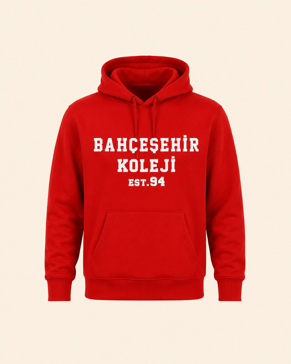 Bahçeşehir Yeni Sezon Koleji EST 94 Kapüşonlu Sweatshirt